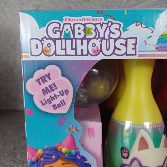 LIGHT UP Bowling Toy Gabby's Dollhouse Kids Game - Picture 3 of 8